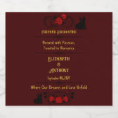 betoverd brouwsel bier etiket (Enkel label)