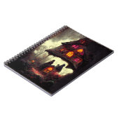 Betoverd donker bos notitieboek (Linkerzijde)