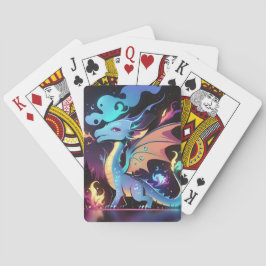 Betoverd Drakenvuur Pokerkaarten