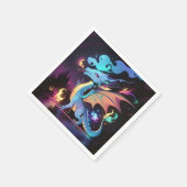 Betoverd Drakenvuur Servet (Hoek)