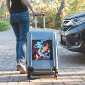 Betoverd Drakenvuur Sticker (Koffer Insitu)