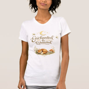 BETOVERD EN UITGEPUT T-SHIRT