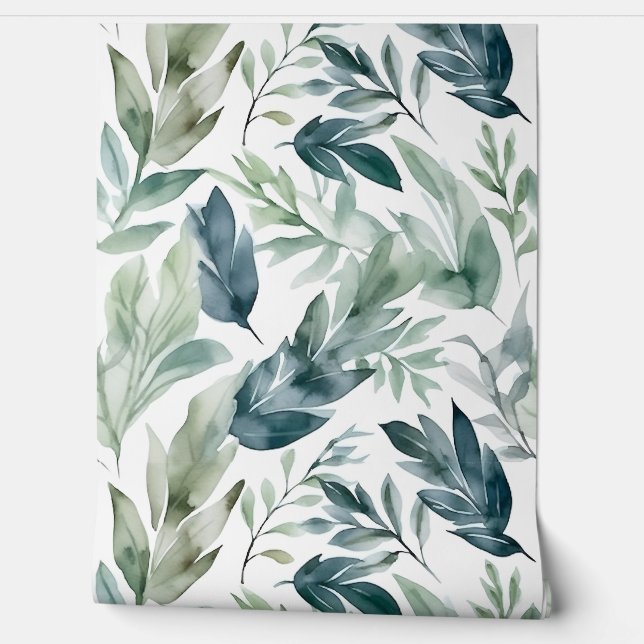 Betoverd Evergreen Ballet Botanical Behang (Afrollen)