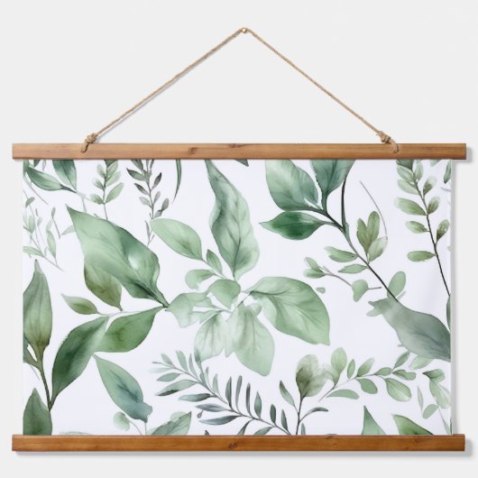 Betoverd Evergreen Ballet Botanical Hangend Wandkleed (Voorkant)