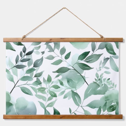 Betoverd Evergreen Ballet Botanical Hangend Wandkleed (Voorkant)