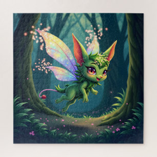 Betoverd Feeënbeestje – Magisch Bos Sprookje Legpuzzel