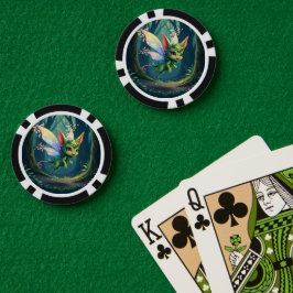 Betoverd Feeënwezentje – Magisch Bos Sprookje Poker Chips