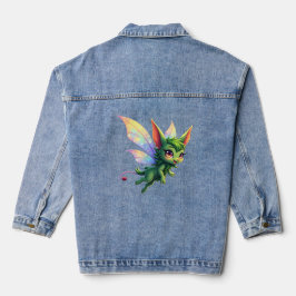 Betoverd Feeënwezentje – Magisch Bosspookje  Denim Jacket