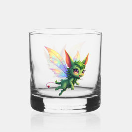 Betoverd Feeënwezentje – Magisch Bosspookje  Whisky Glas
