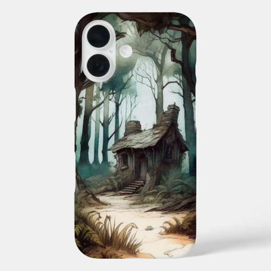 Betoverd Forest Cottage Case-Mate iPhone Case (Achterkant)