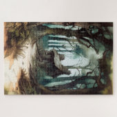 Betoverd Forest Cottage Legpuzzel (Horizontaal)