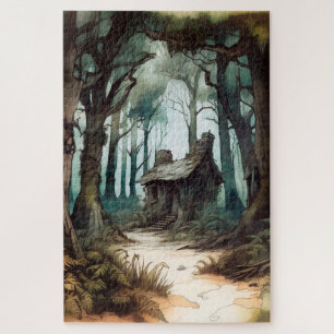 Betoverd Forest Cottage Legpuzzel