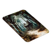 Betoverd Forest Cottage Magneet (Rechterzijde)