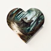 Betoverd Forest Cottage Notitieboek (Achterkant)