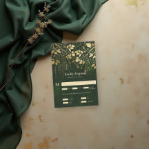 Betoverd Goud Loof Groen Trouw RSVP