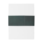 Betoverd Hangen Goud Groene Huwelijksdecoratie Uitnodigingen Wikkel (Achterkant Voorbeeld)