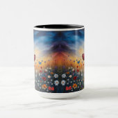 Betoverd Hart en Wildbloemen Mok (Midden)