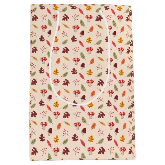 Betoverd herfstbos medium cadeauzakje (Voorkant)