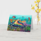 betoverd kaart (Gele Bloem)