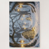 Betoverd Keltisch Winterbos Legpuzzel (Verticaal)