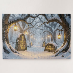 Betoverd Keltisch Winterwoud Legpuzzel