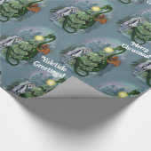 Betoverd kerst inpakpapier (Hoek)