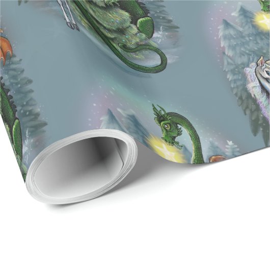 Betoverd kerst inpakpapier (Rol Hoek)