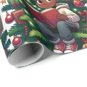 Betoverd lezen - Kerst inpakpapier (Rol Hoek)