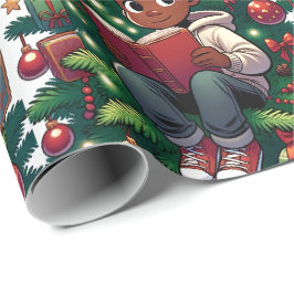 Betoverd lezen - Kerst inpakpapier