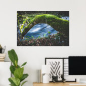 Betoverd magisch bos poster (Thuiskantoor)