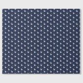 Betoverd meer - sierlijk zwaan patroon ontwerp cadeaupapier (Vlak)