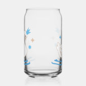 Betoverd meer - sierlijke zwaan blikvorm glas (Rechts)