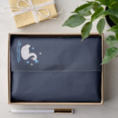 Betoverd meer - sierlijke zwaan tissuepapier (Geschenk)