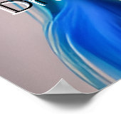  betoverd meisje met bloemen | Sprookje Poster (Hoek)