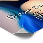 betoverd meisje met bloemen | Sprookje Poster (Hoek)