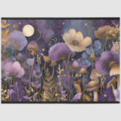BETOVERD MIDNIGHT GARDEN DECOUPAGE WEEFSELPAPIER TISSUEPAPIER (Voorkant)