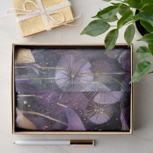 BETOVERD MIDNIGHT GARDEN DECOUPAGE WEEFSELPAPIER TISSUEPAPIER (Geschenk)