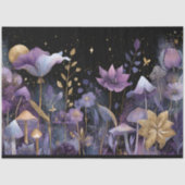 BETOVERD MIDNIGHT GARDEN DECOUPAGE WEEFSELPAPIER TISSUEPAPIER (Voorkant)