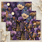 BETOVERD MIDNIGHT GARDEN DECOUPAGE WEEFSELPAPIER TISSUEPAPIER