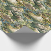Betoverd Mountain Kingdom Wrapping Paper Cadeaupapier (Hoek)