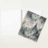 Betoverd nevelwoud met donker kasteel – etherisch planner (Display)