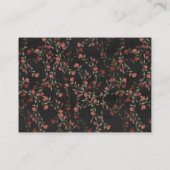 Betoverd Oerwoud Feeën Baby Shower Boek Verzoek Informatiekaartje (Achterkant)