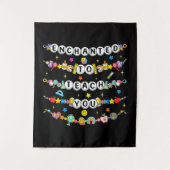 Betoverd om jou te leren Leraar Grappig Wandkleed (Voorkant)