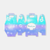 Betoverd onder het Zee Mermaid Party Favor Boxes Bedankdoosjes (Uitgevouwen)