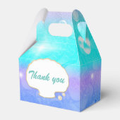 Betoverd onder het Zee Mermaid Party Favor Boxes Bedankdoosjes (Voorkant Zijde)
