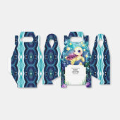 Betoverd Onder het Zee Turtle Baby shower Bedankdoosjes (Uitgevouwen)