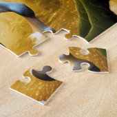 Betoverd paard in het gouden bos legpuzzel (Zijkant)