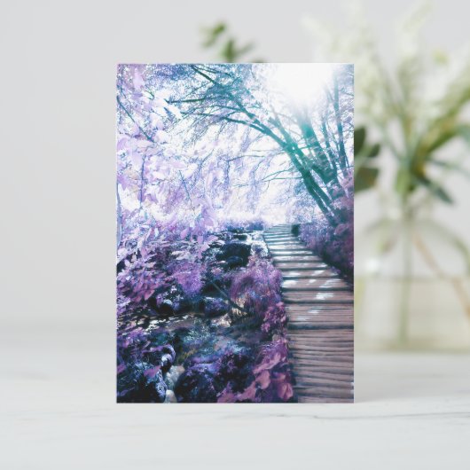 betoverd pad kaart (Staand voorkant)