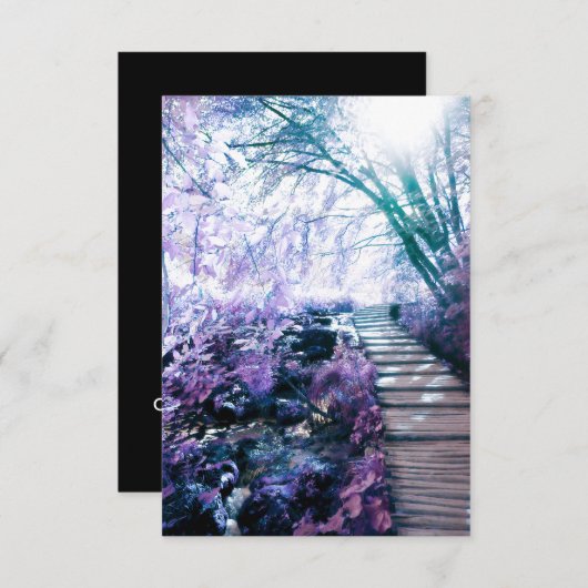 betoverd pad kaart (Voorkant / Achterkant)