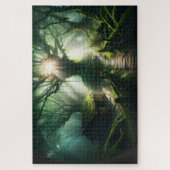 Betoverd pad: mystieke bos puzzel (Verticaal)